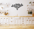 Cholla Cactus Metal Wall Art