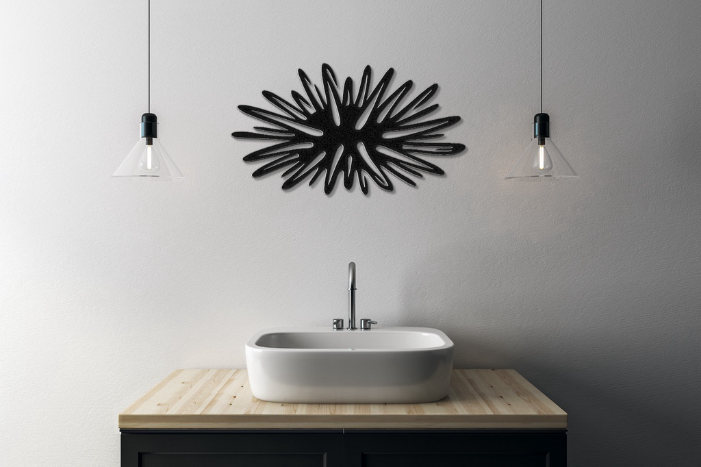 Sea Urchin Metal Wall Art