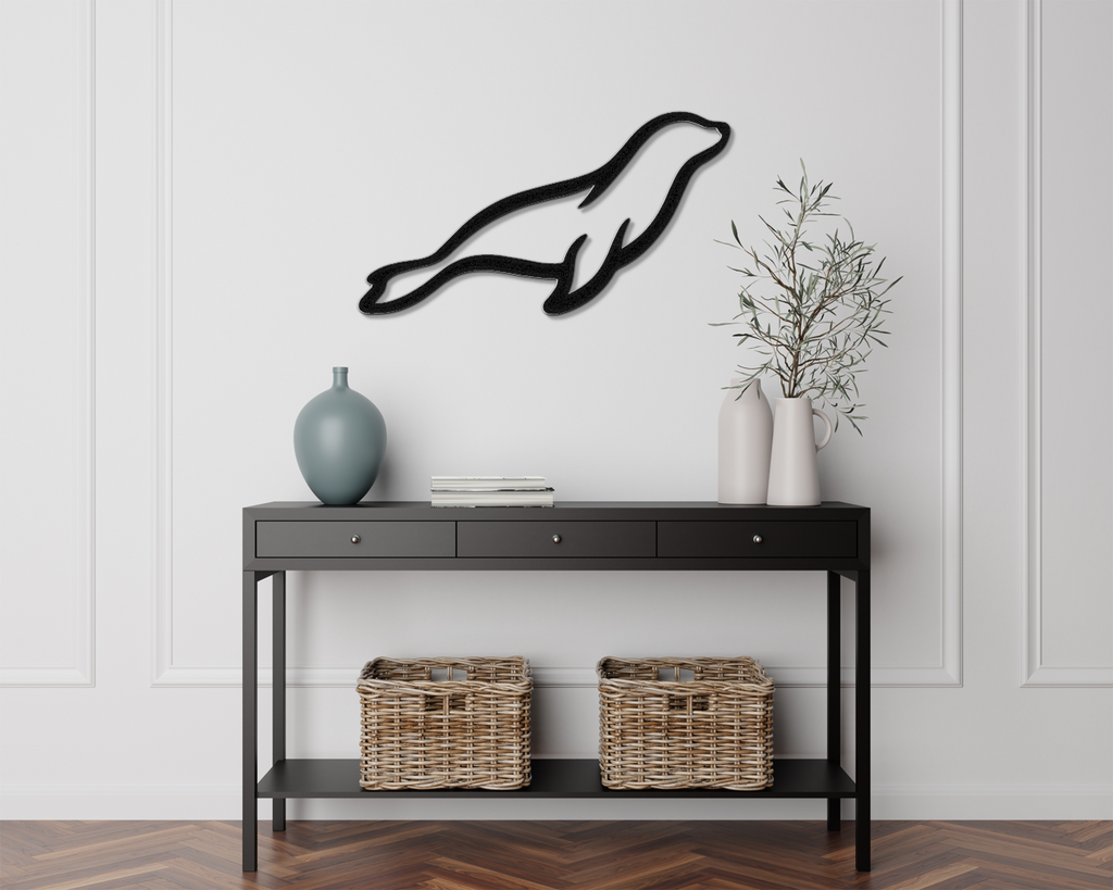 Sea Lion Metal Wall Art