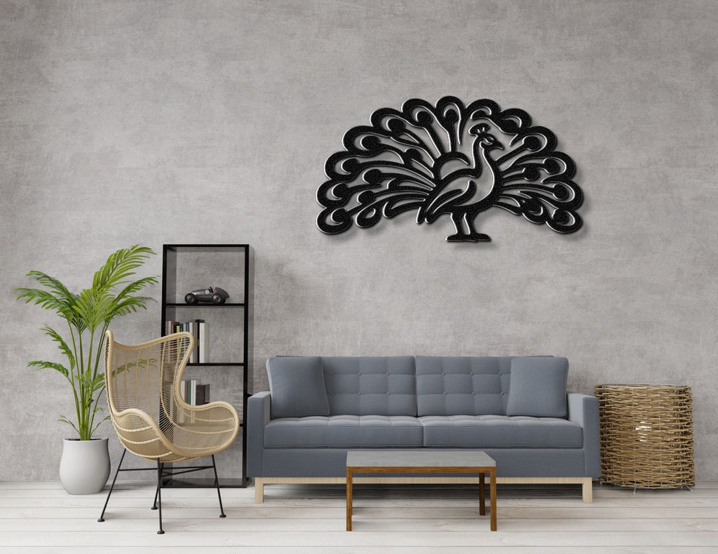 Peacock Metal Wall Art