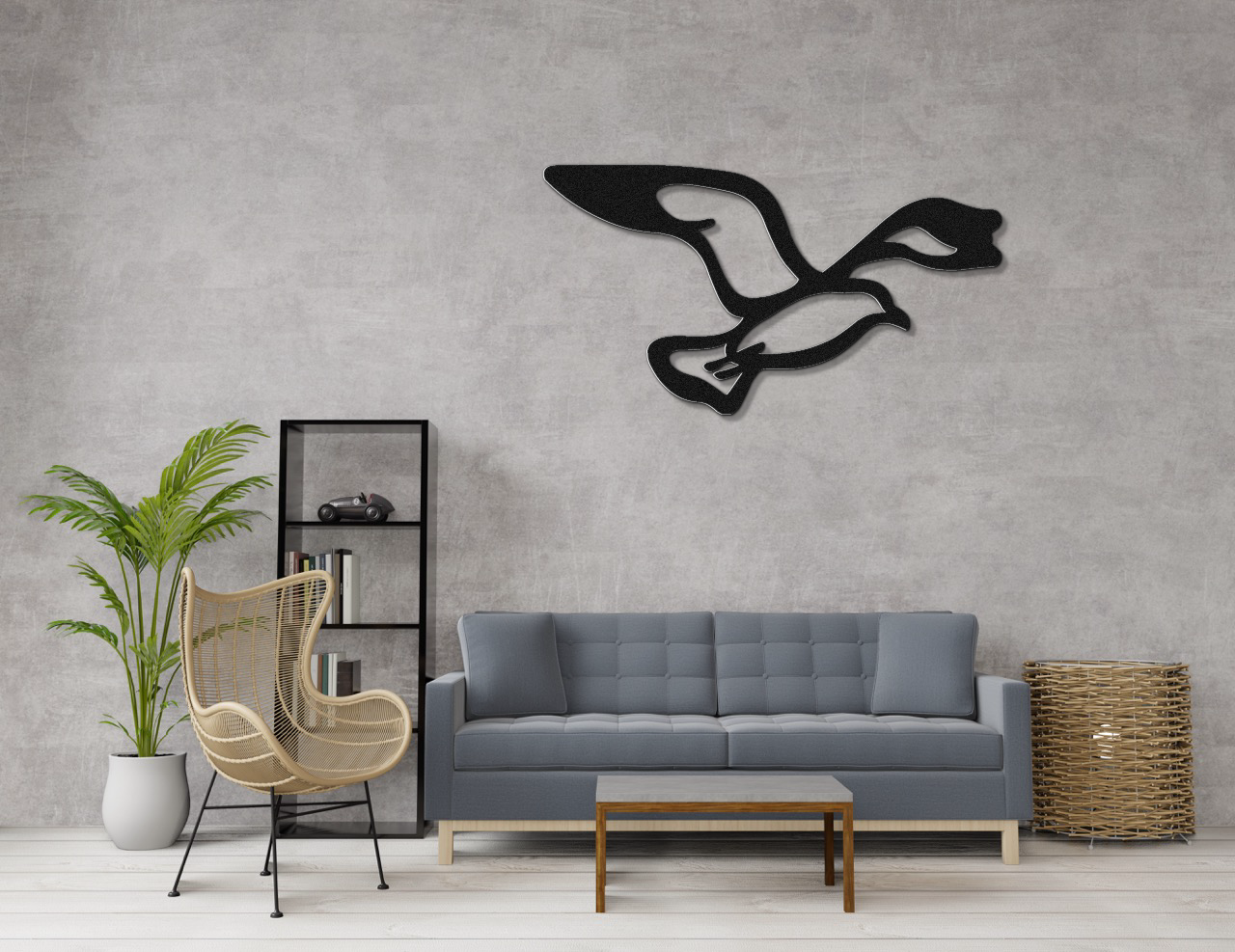 Seagull Metal Wall Art