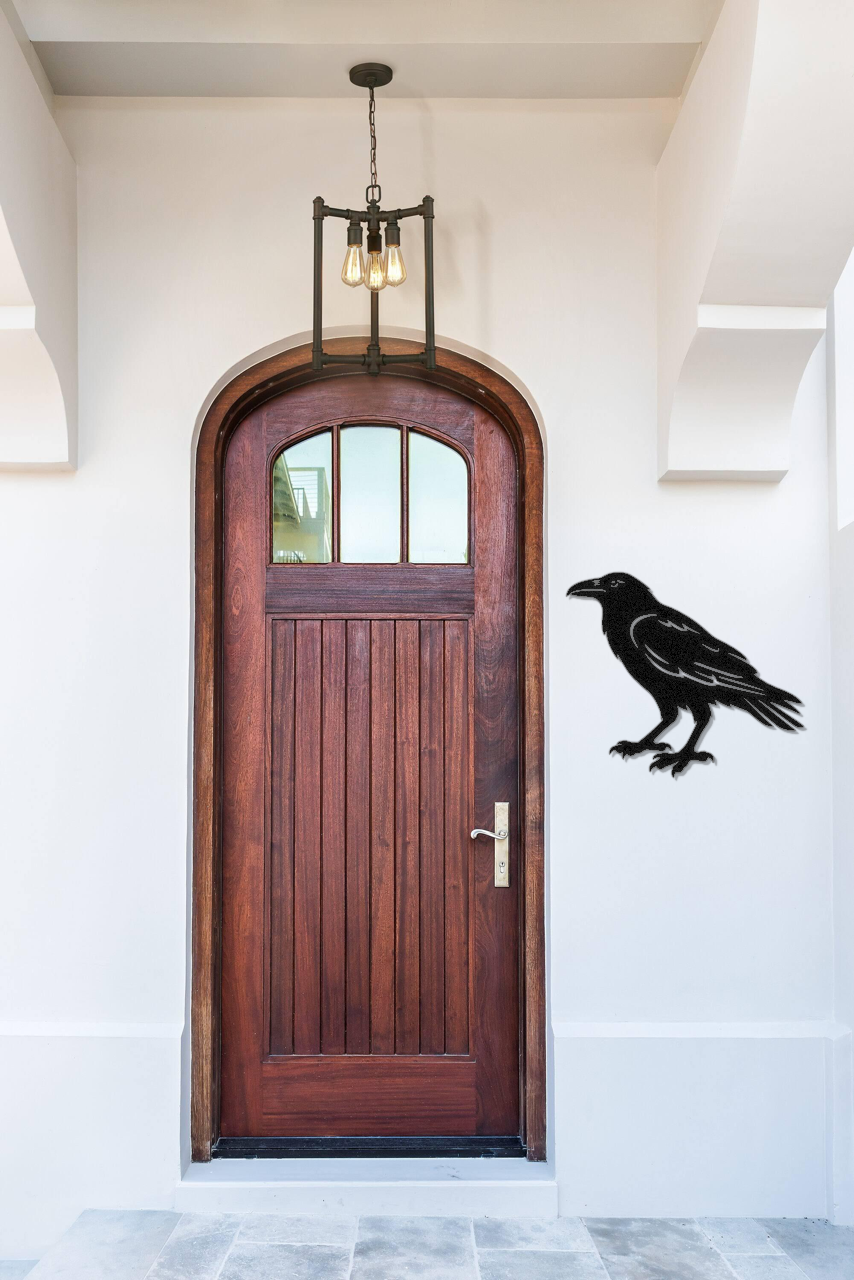 Raven Metal Wall Art