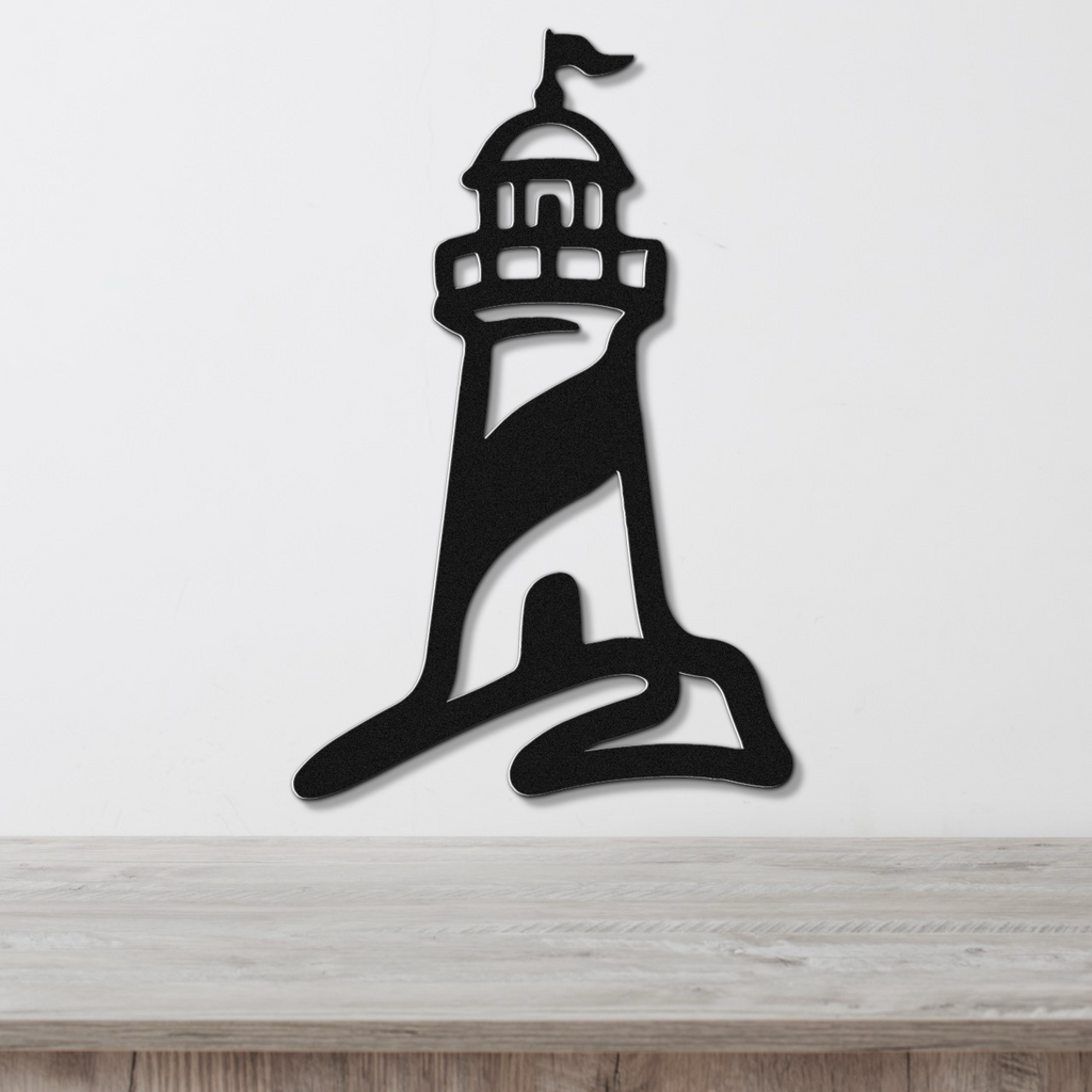 Lighthouse Metal Wall Art