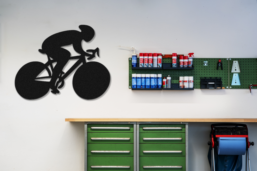 Cycling Metal Wall Art