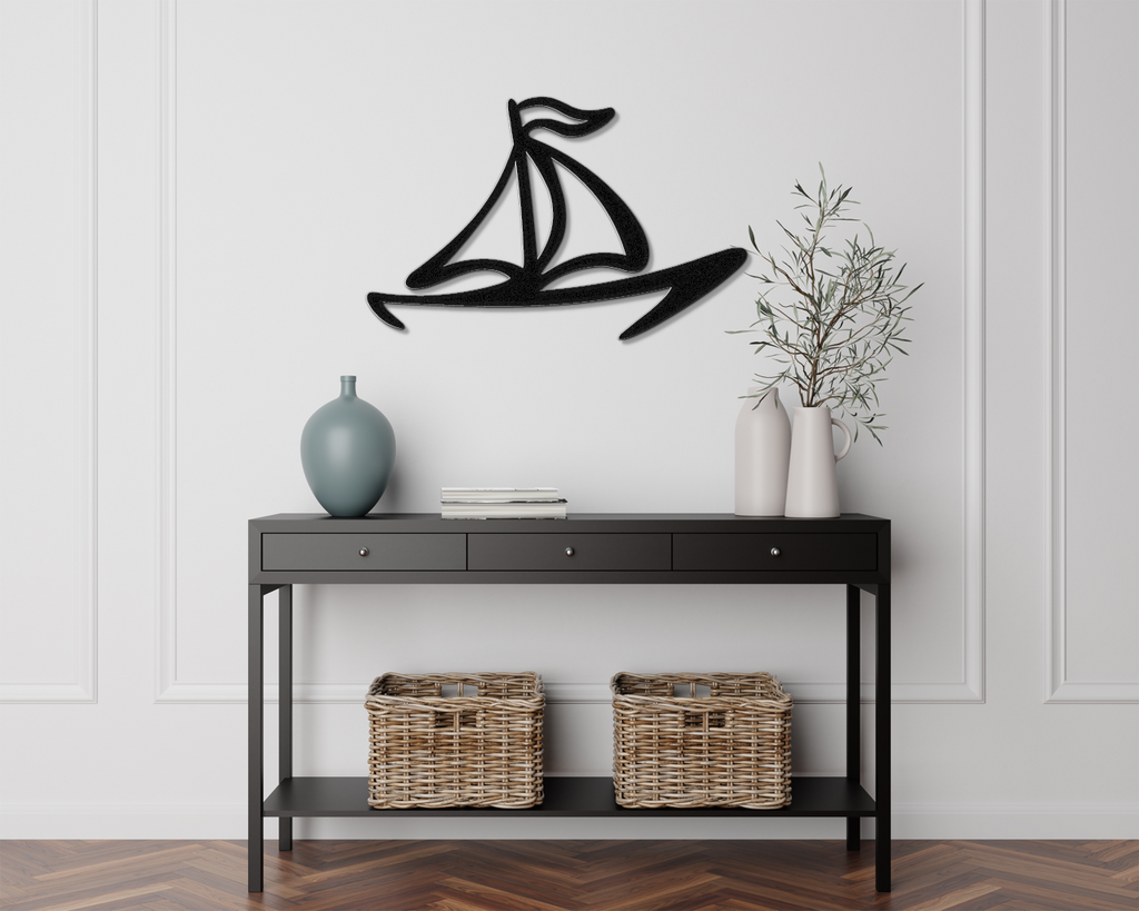 Sailboat Metal Wall Art