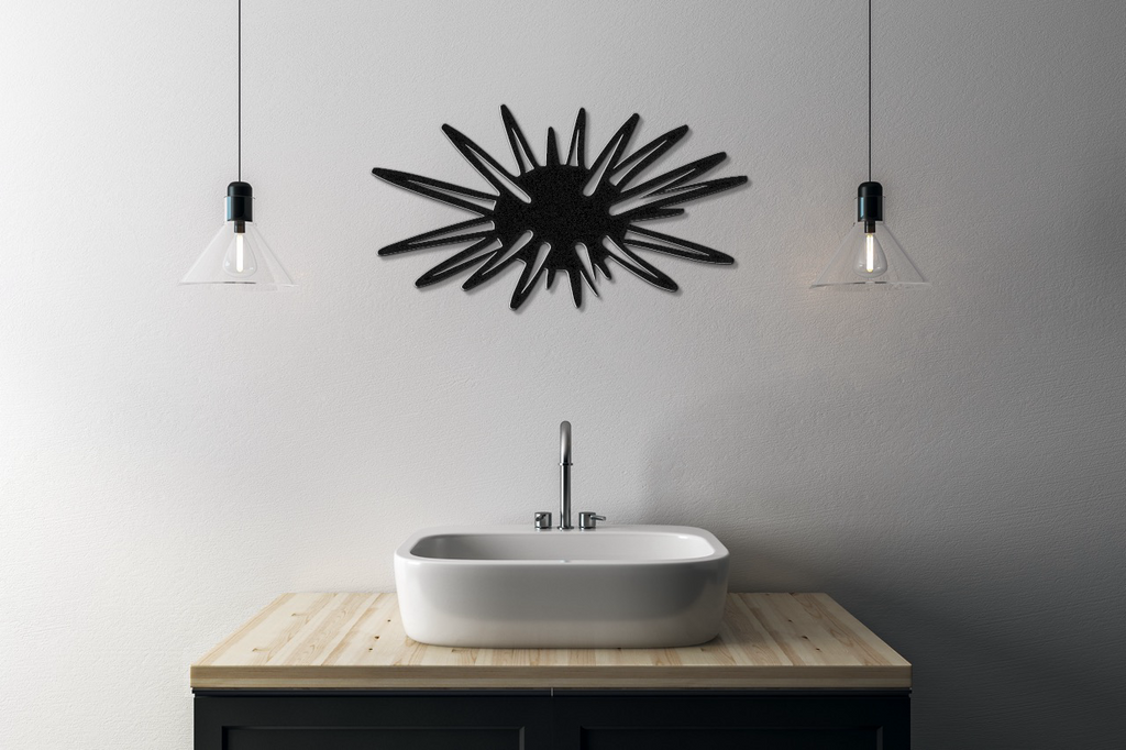 Sea Urchin Metal Wall Art