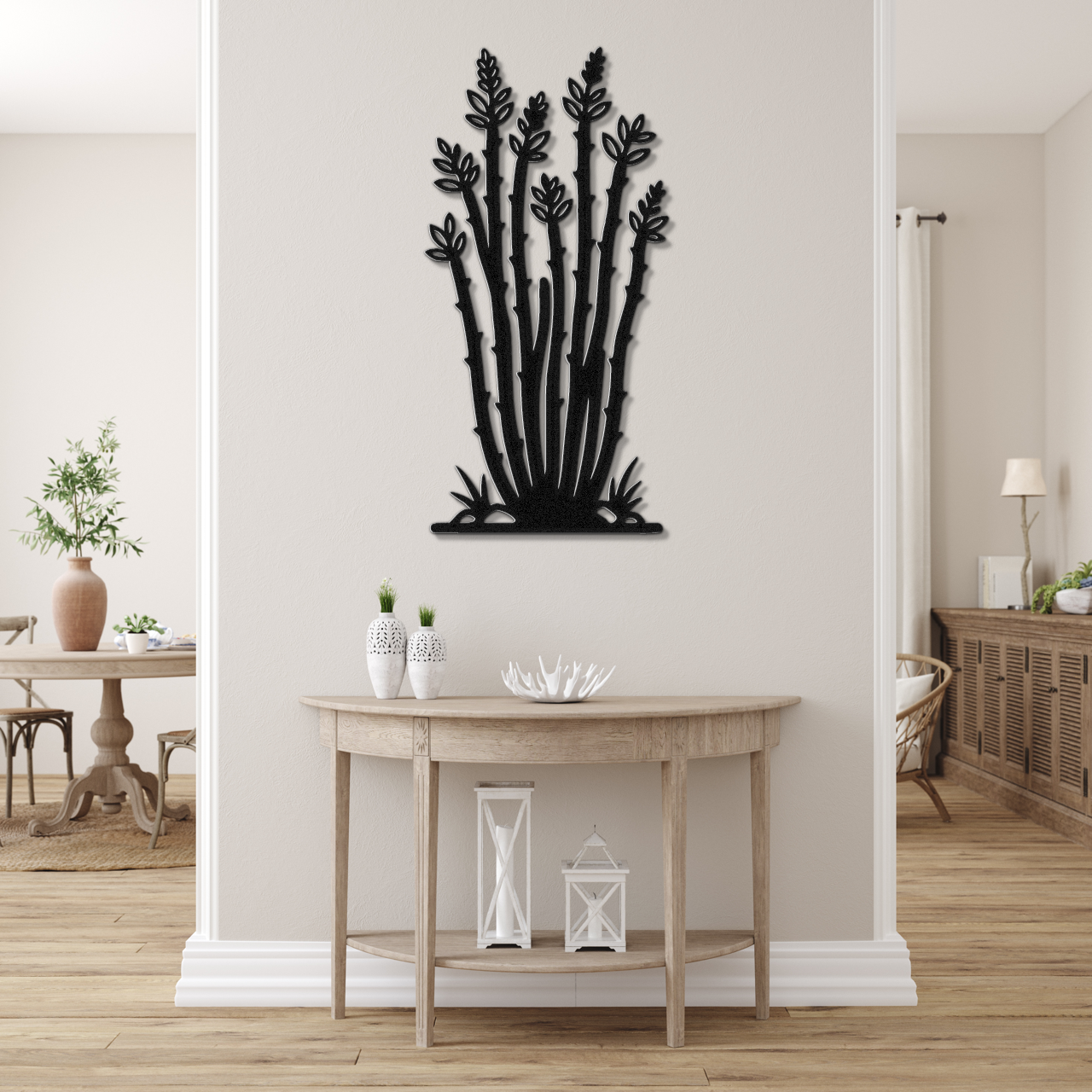 Ocotillo Metal Wall Art