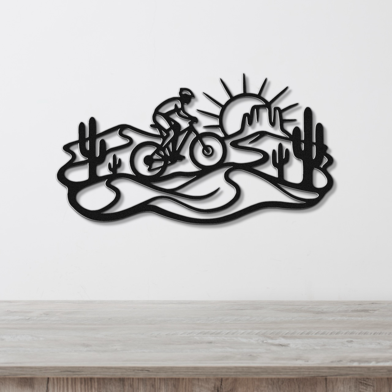 Arizona Cycling Metal Wall Art