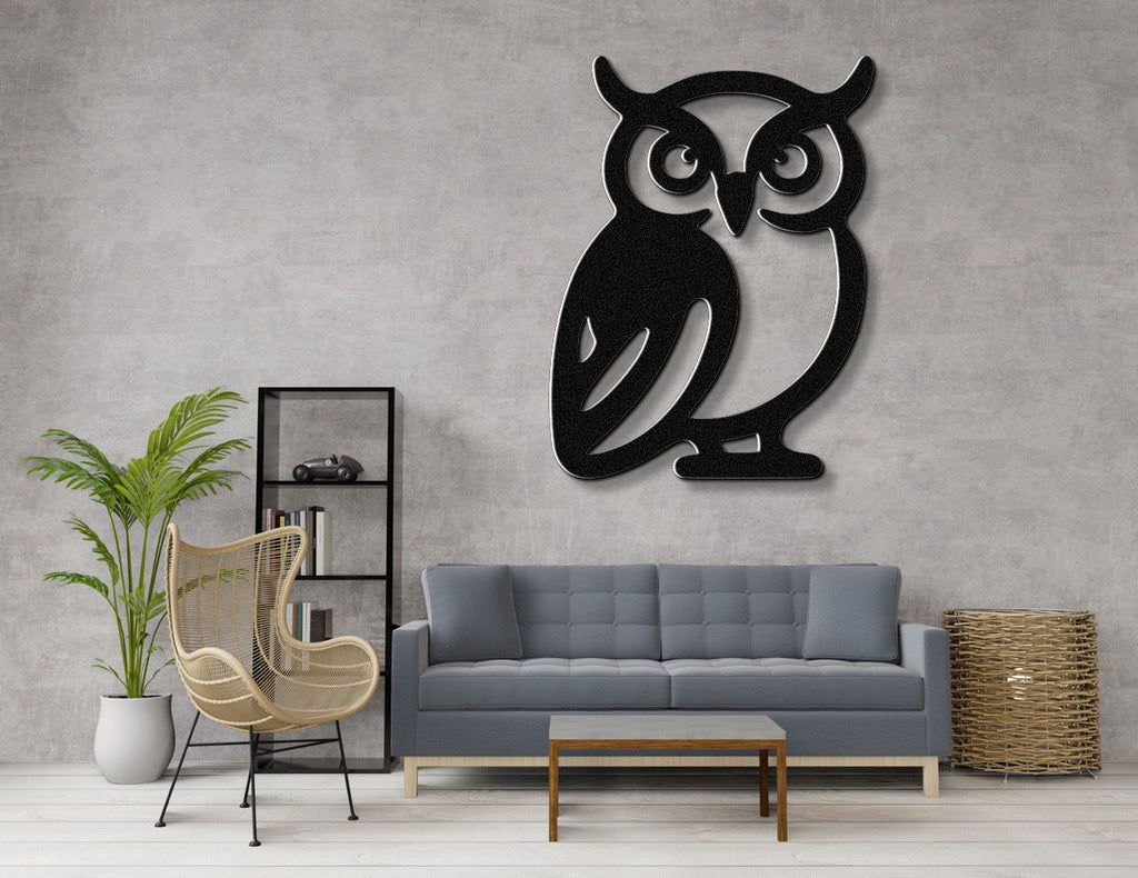 Owl Metal Wall Art
