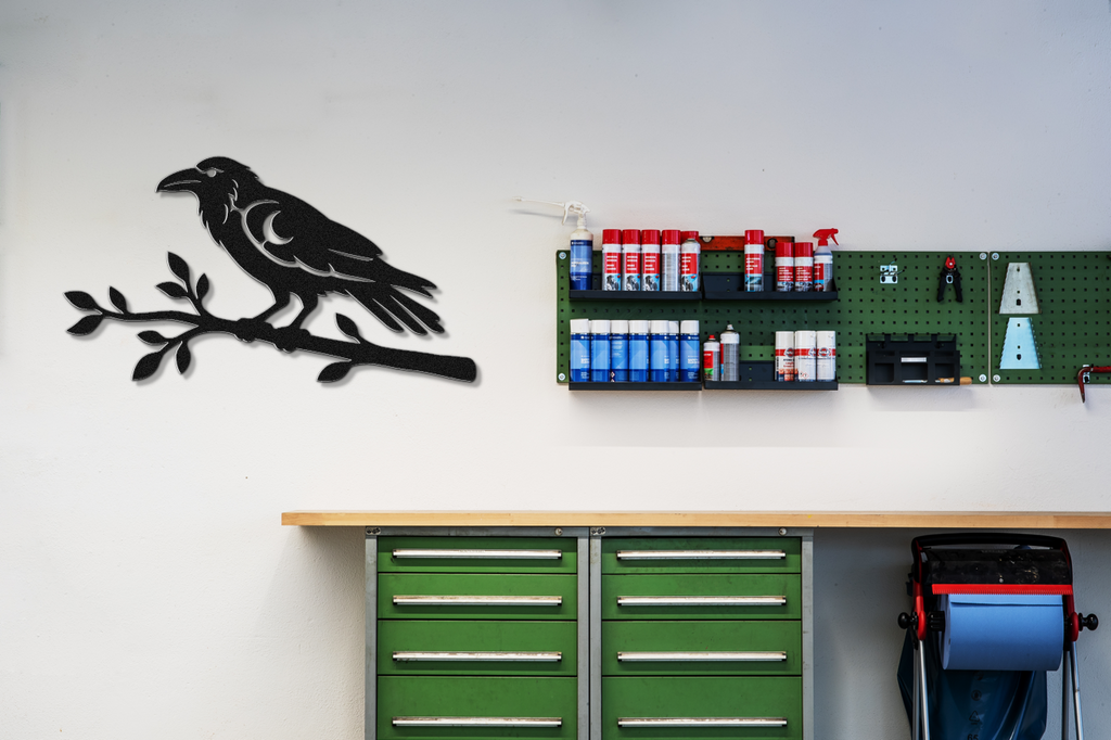 Raven Metal Wall Art