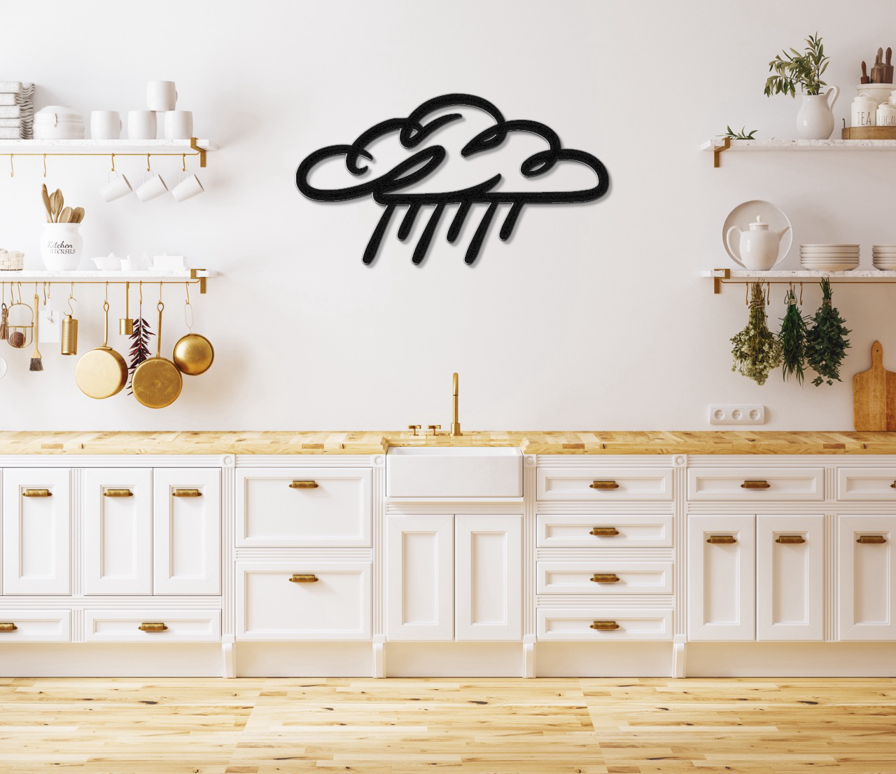 Cloud Metal Wall Art
