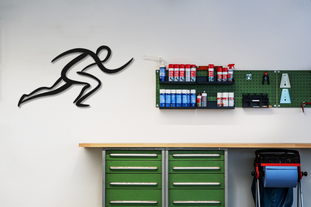 Runner Metal Wall Art