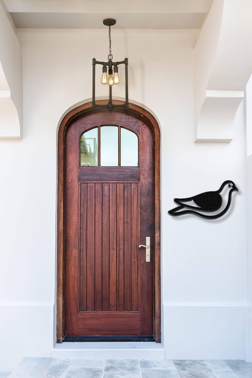 Pigeon Metal Wall Art