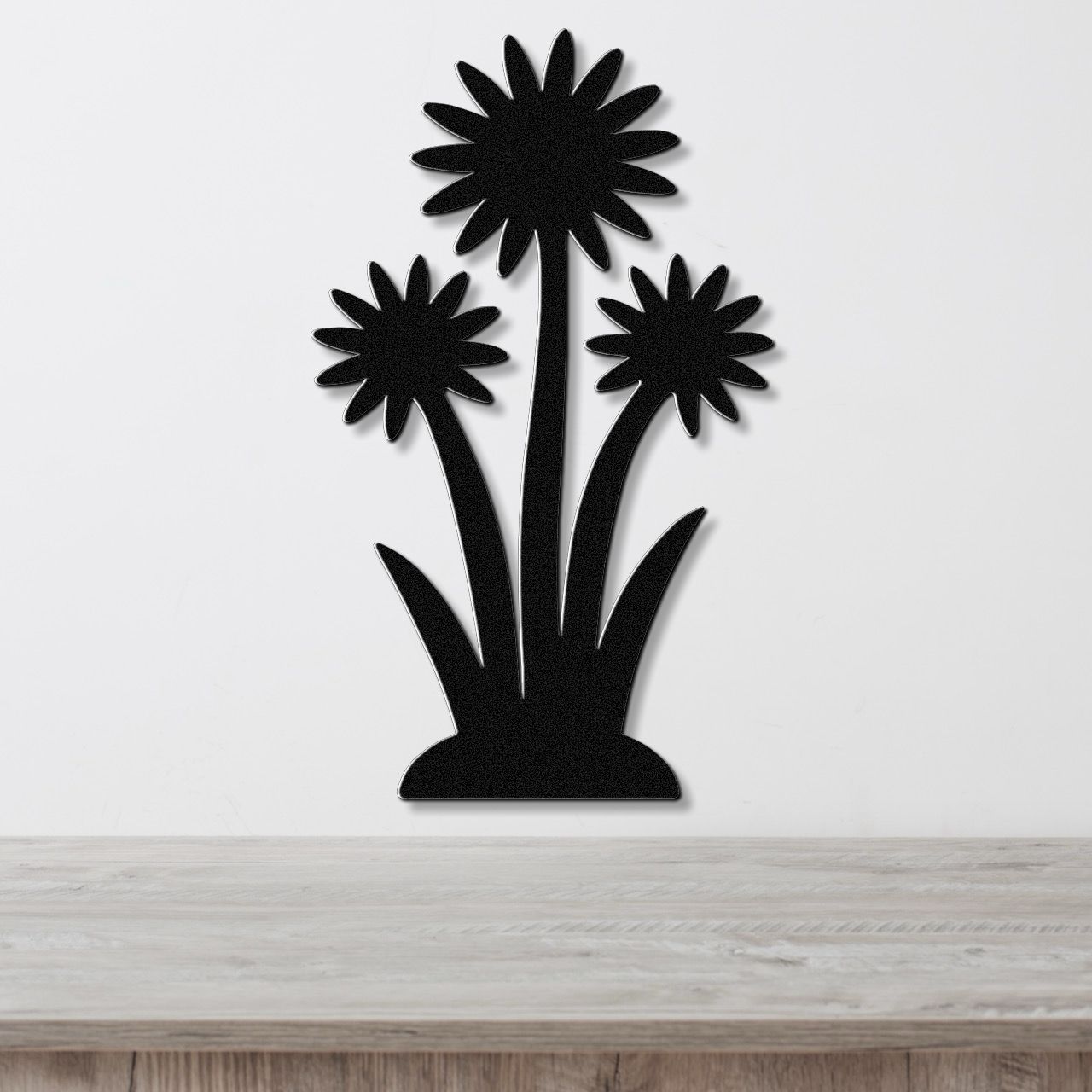 Wildflower Metal Wall Art