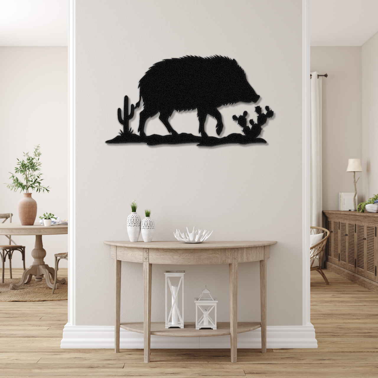 Javelina Metal Wall Art