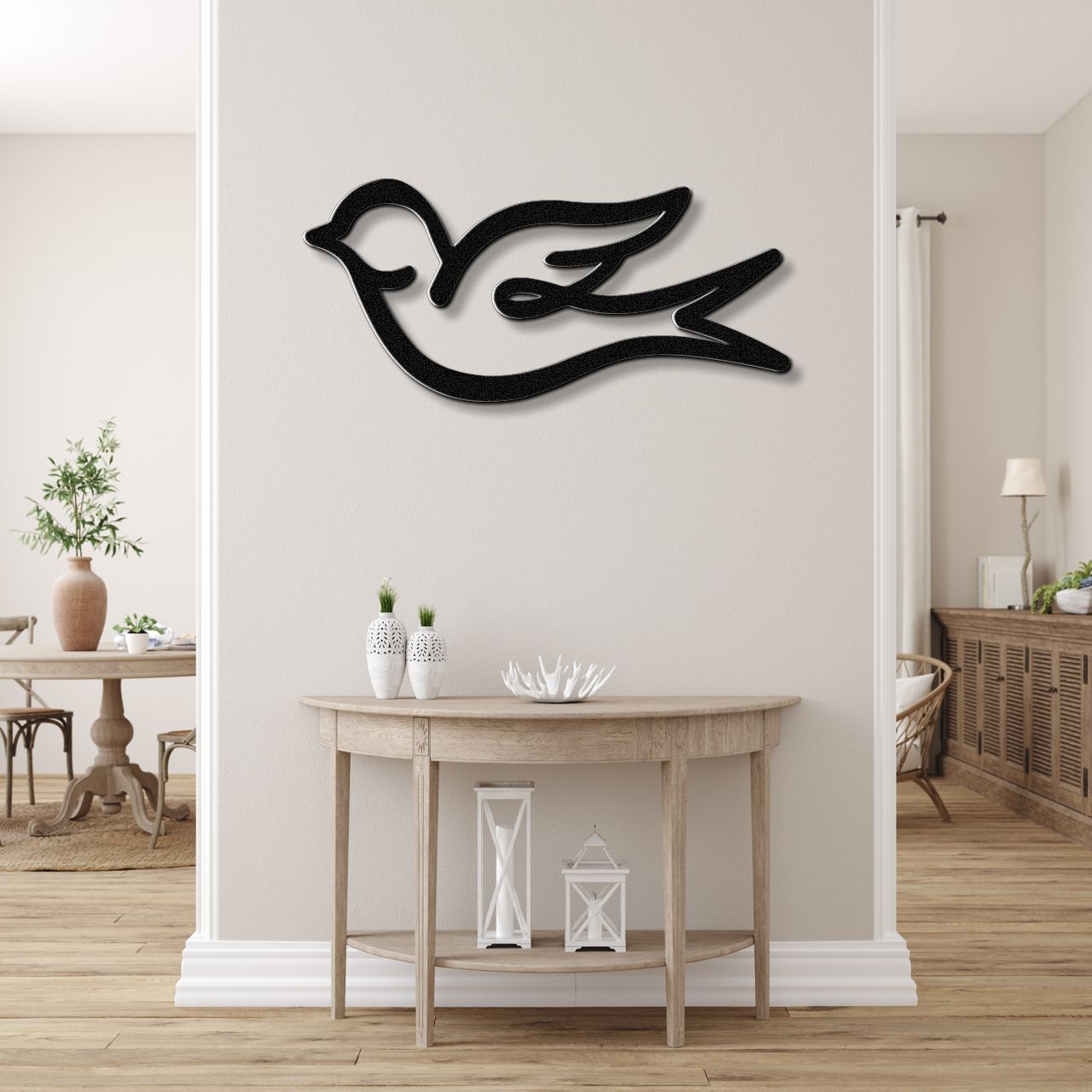 Swallow Bird Metal Wall Art