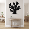 Prickly Pear Cactus Metal Wall Art