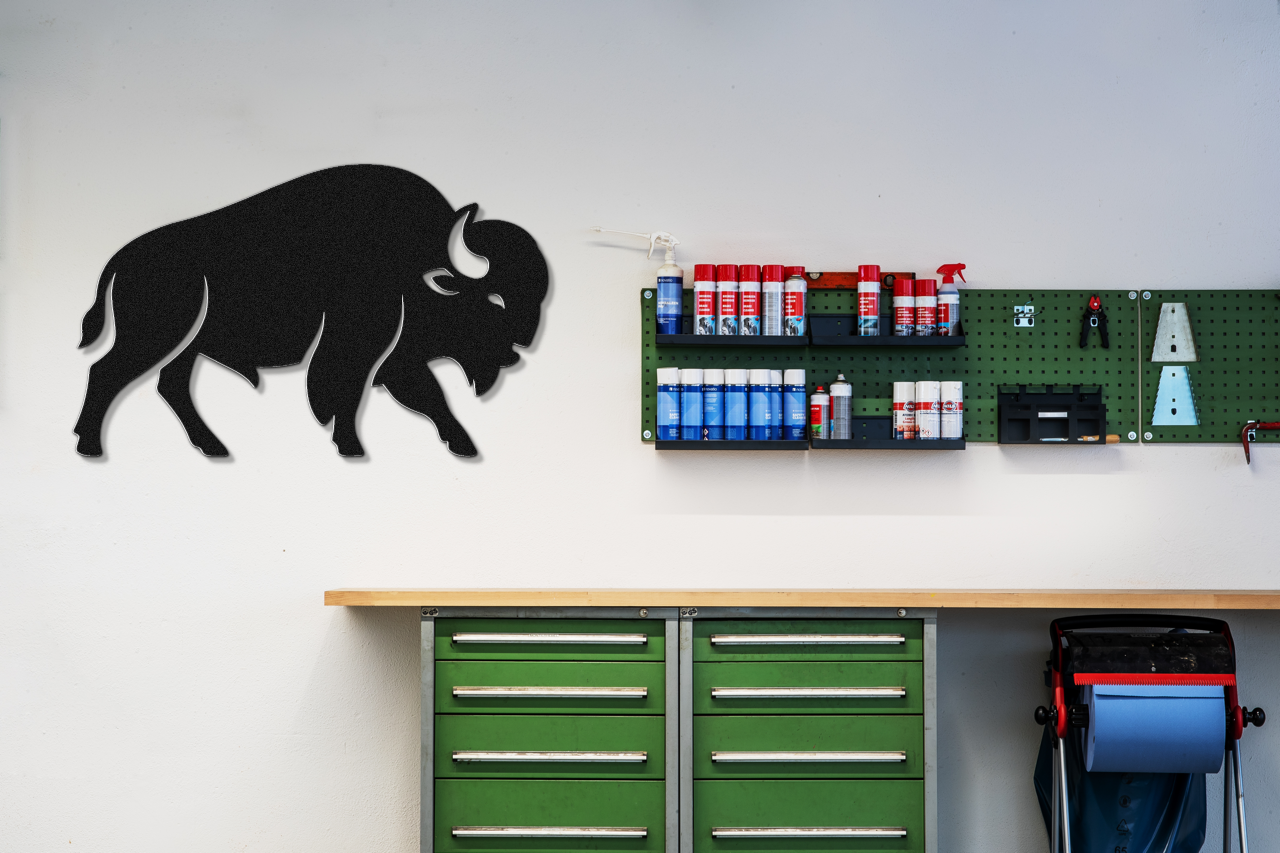Buffalo Metal Wall Art
