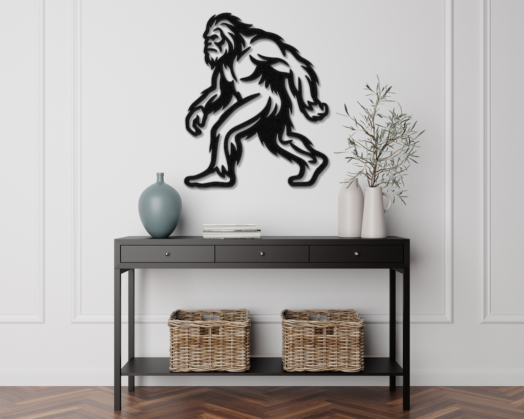 Bigfoot Metal Wall Art