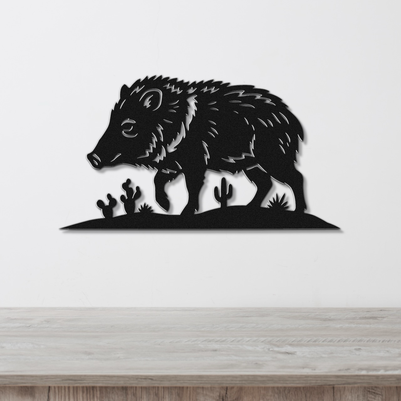 Javelina Metal Wall Art
