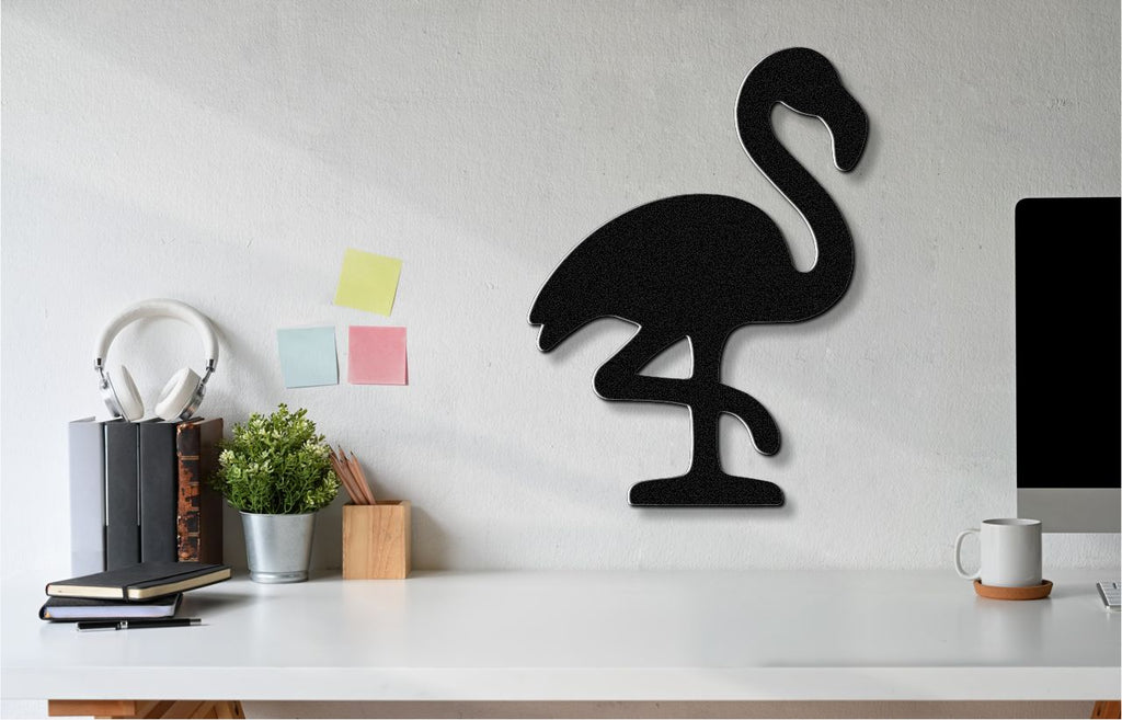 Flamingo Metal Wall Art
