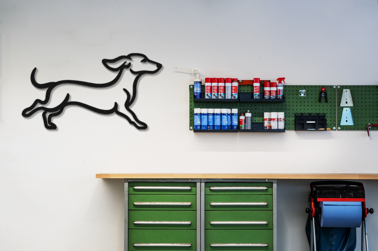 Dachshund Metal Wall Art