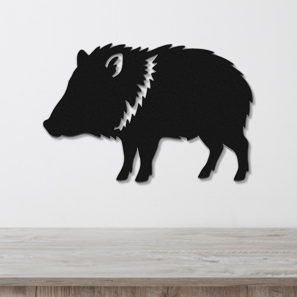 Javelina Metal Wall Art