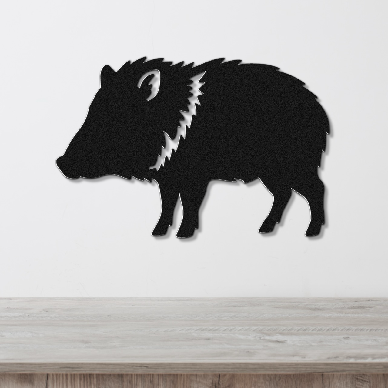Javelina Metal Wall Art