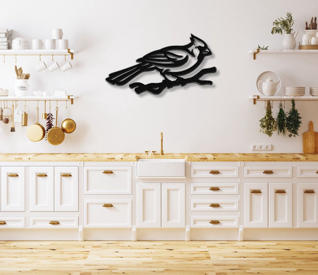 Cardinal Metal Wall Art