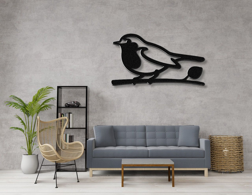 Robin Metal Wall Art