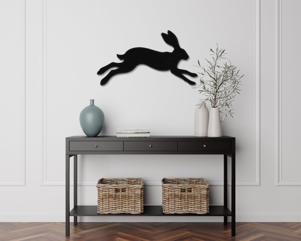 Jackrabbit Metal Wall Art