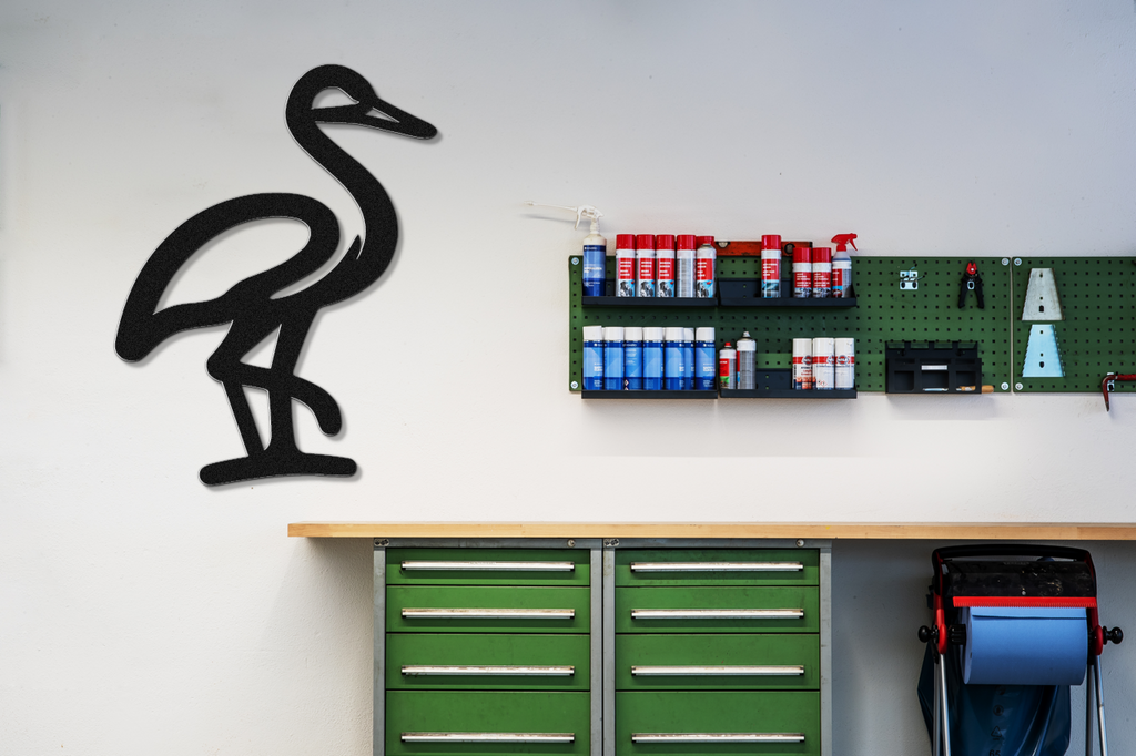 Crane Metal Wall Art