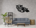Owl Metal Wall Art
