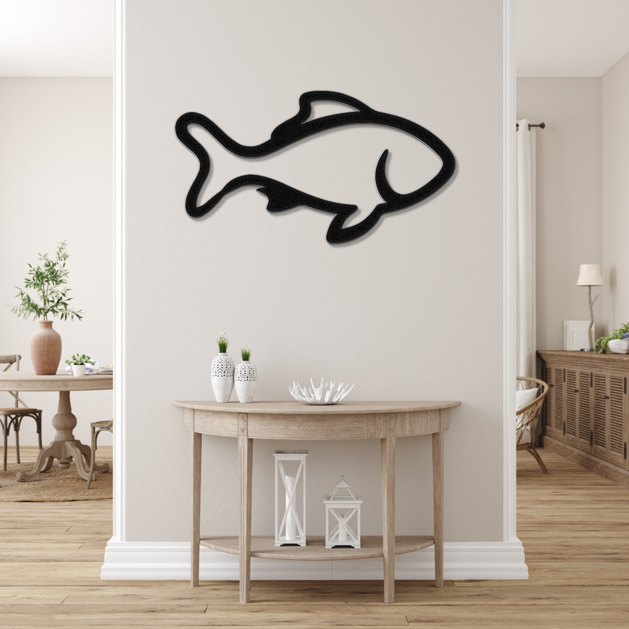 Fish Metal Wall Art