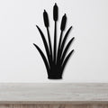 Cattail Metal Wall Art