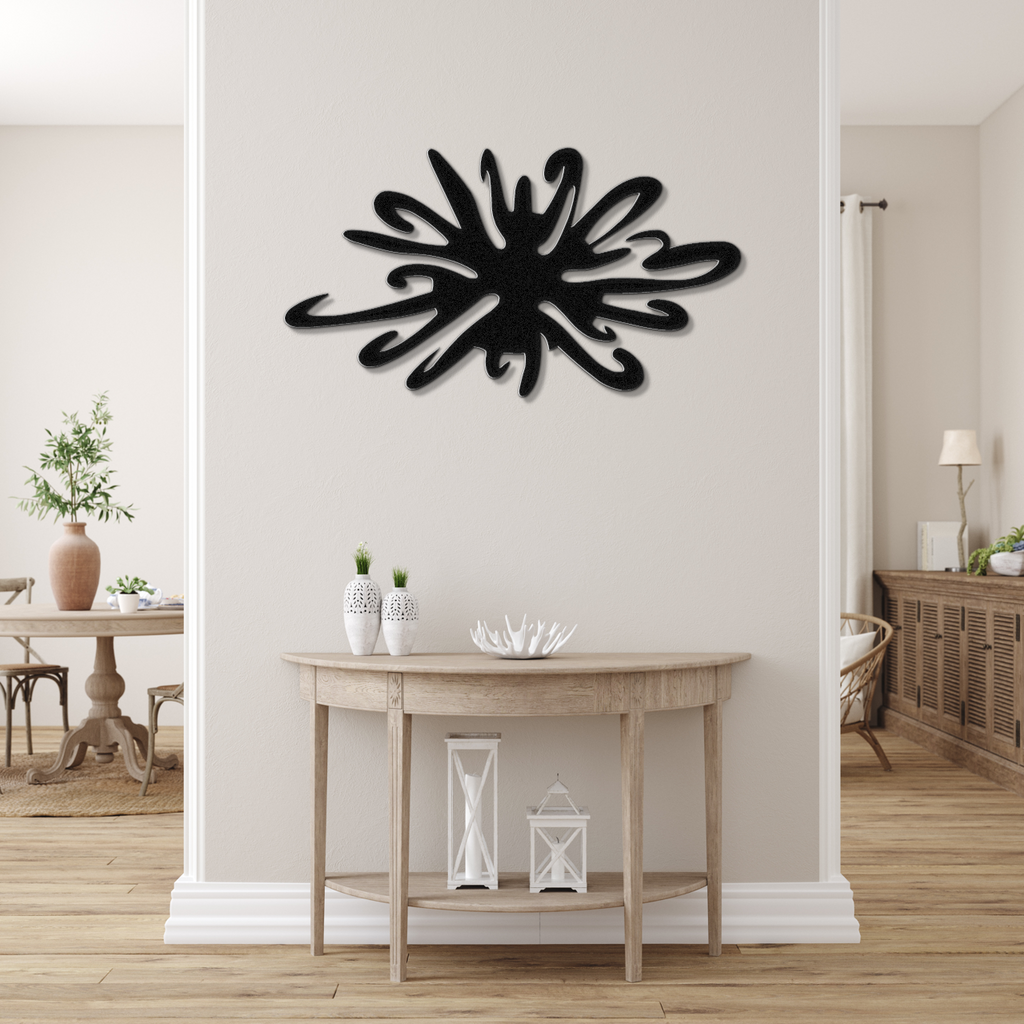 Sea Urchin Metal Wall Art