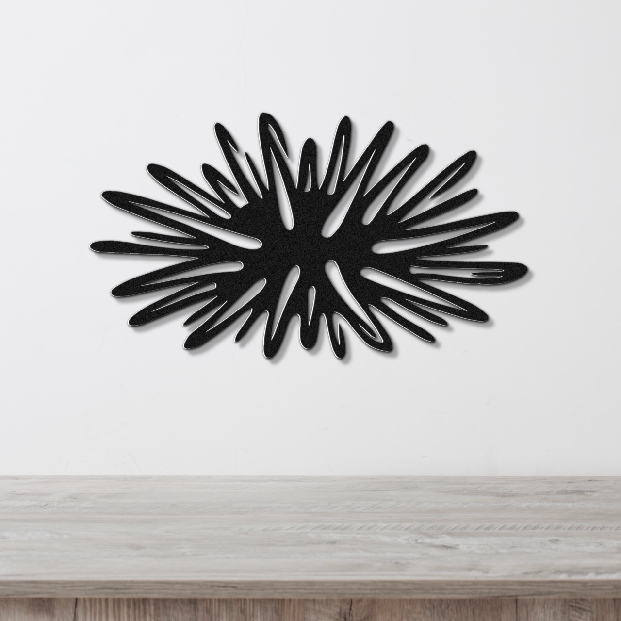 Sea Urchin Metal Wall Art