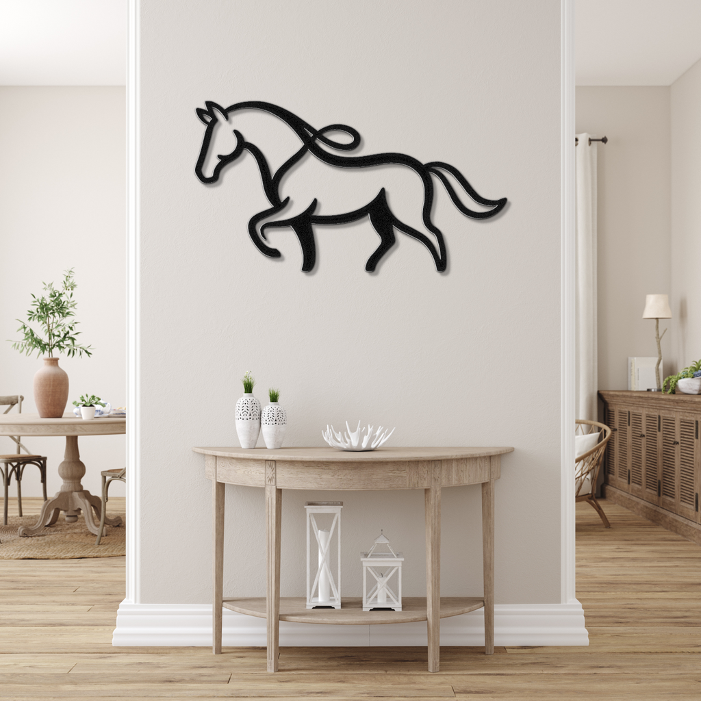 Horse Metal Wall Art