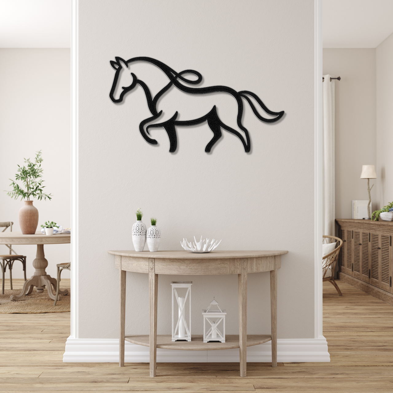 Horse Metal Wall Art