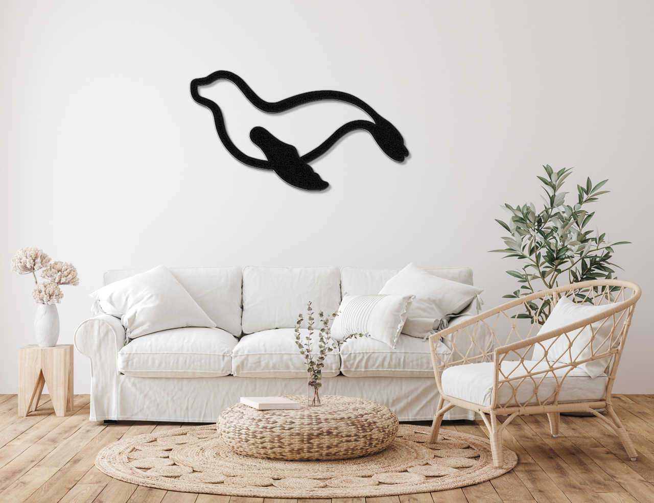 Sea Lion Metal Wall Art