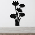 Lotus Water Lily Metal Wall Art