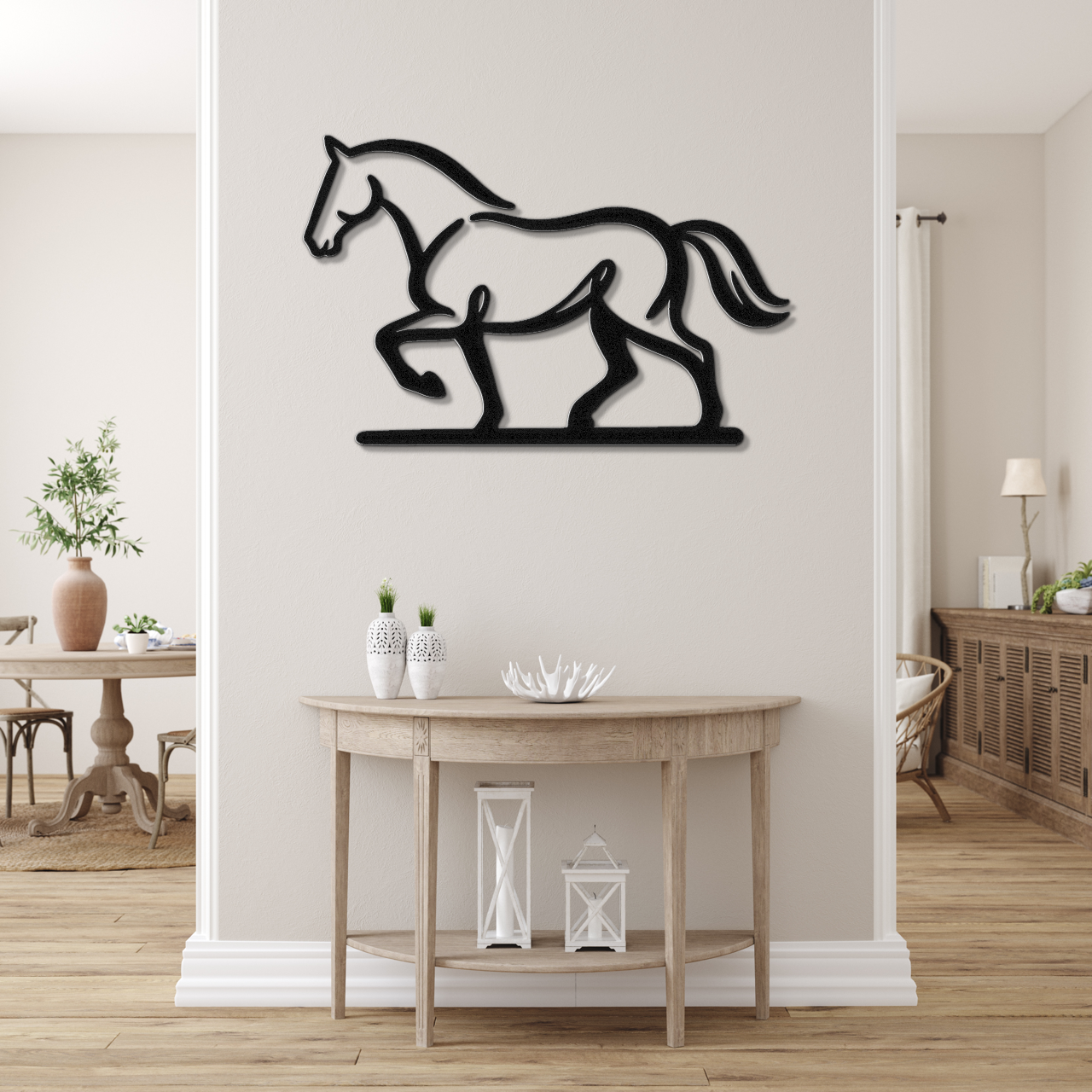 Horse Metal Wall Art