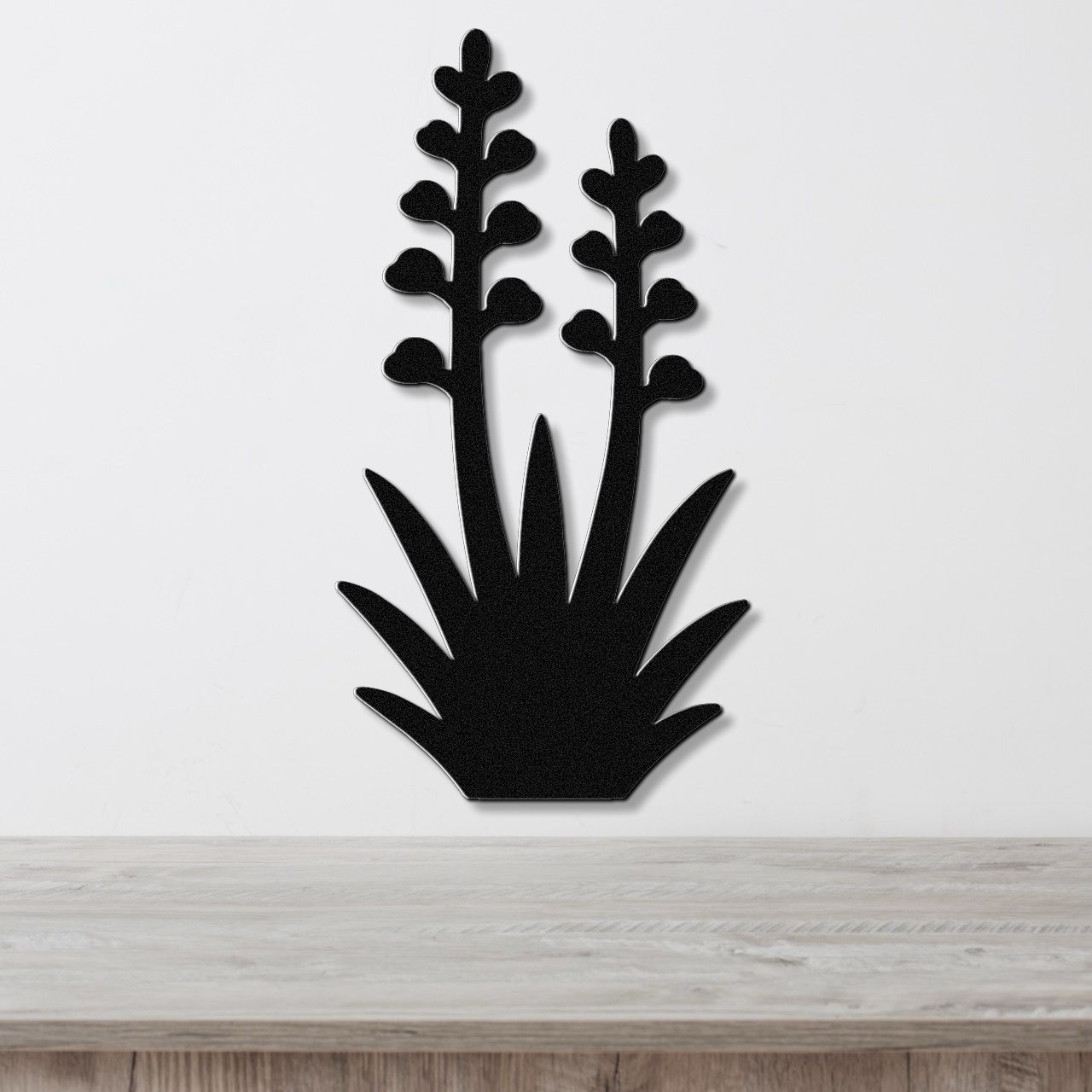 Blooming Agave Metal Wall Art