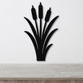 Cattail Metal Wall Art