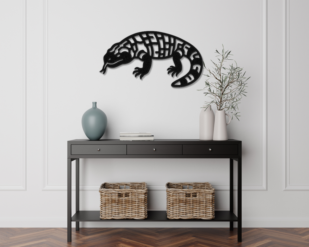 Gila Monster Metal Wall Art