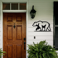 Bear Metal Wall Art