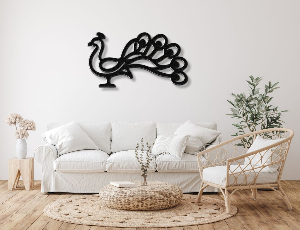 Peacock Metal Wall Art