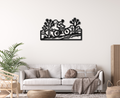 Joshua Tree Cycling Metal Wall Art