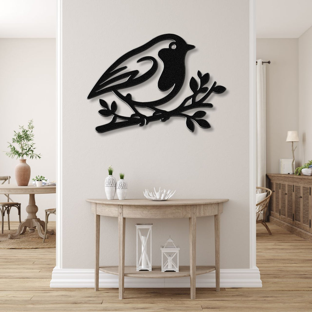 Robin Metal Wall Art