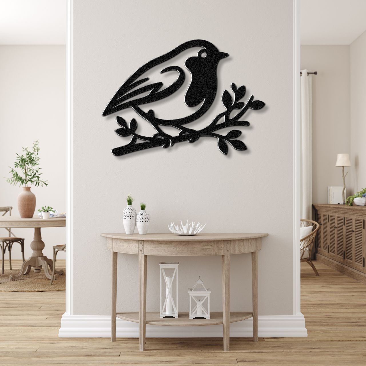 Robin Metal Wall Art